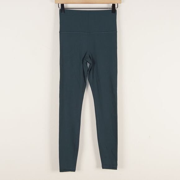 Athleta Ultra High Rise Elation Tight Green Leggings Womens Sz XS - Picture 1 of 10